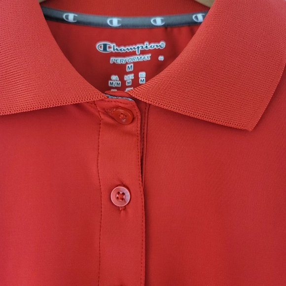 Champion Performax Womens Sz M Athletic Polo Short Sleeve Tech Work Shirt NEW - Picture 2 of 11